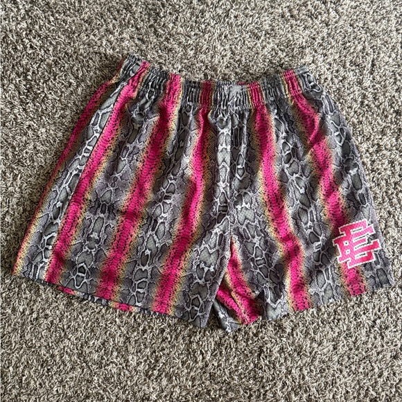 Eric Emanuel Snakeskin Shorts